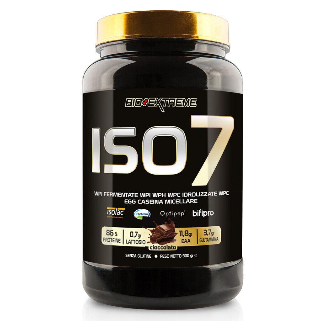 bio extreme iso 7 fermentate 85% proteine gusto cioccotella - 1,5 kg