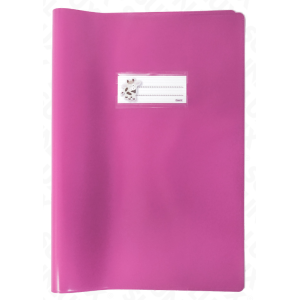 Copriquaderni  pp laccato 21x30cm rosa confezione da 50