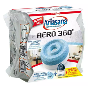 Ricarica assorbiumidità ariasana aero 360° inodore 450g