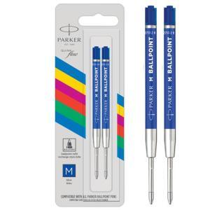 Ricariche penne  ballpoint blu punta m confezione da 2