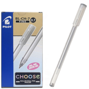 Penna gel  choose silver 0.7 confezione da 12