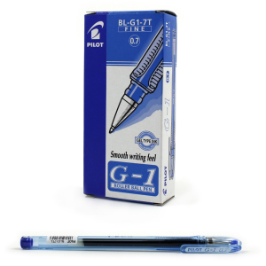 Penna  roller g-1 blu 0.7mm confezione da 12