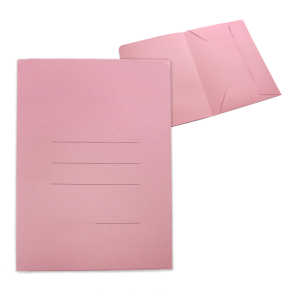 Cartelle 3 lembi zaffiro rosa f.to 33.5 x 25 cm confezione da 50