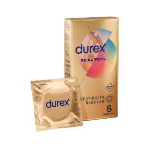 Preservativi  real feel confezione da 6