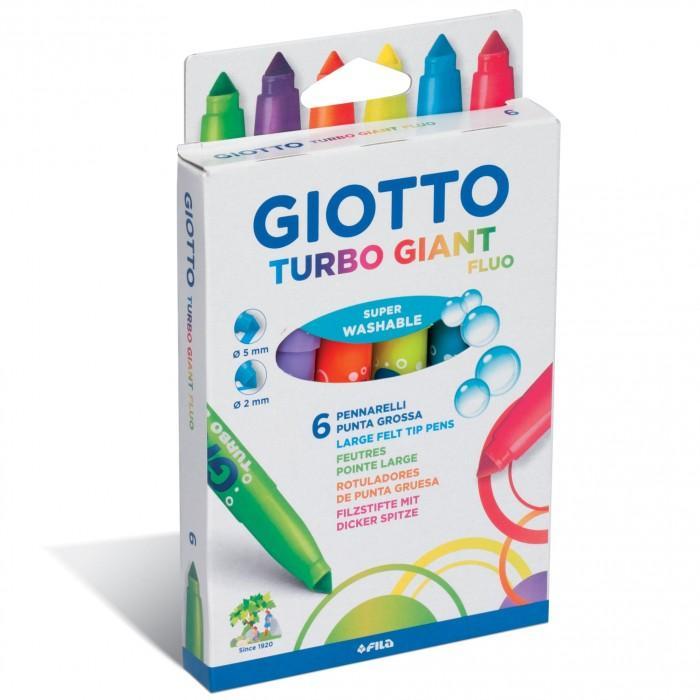 Pennarelli Giotto giant fluo confezione da 6