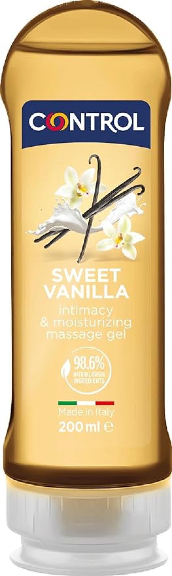 Gel massaggio 2 in 1 Control Sweet Vanilla 200ml