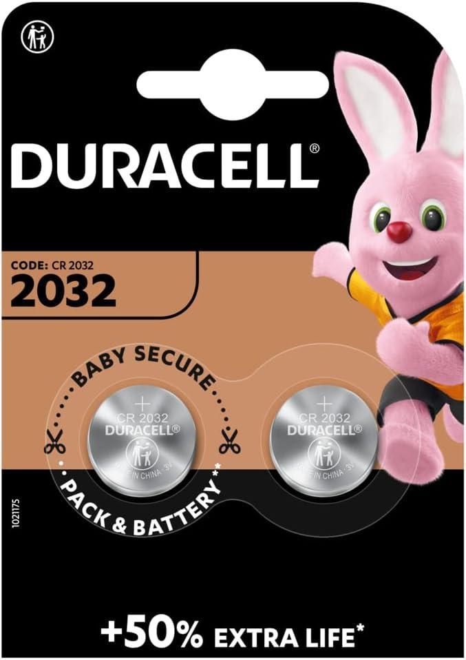 Batterie Duracell a moneta CR 2032 da 3V blister da 2