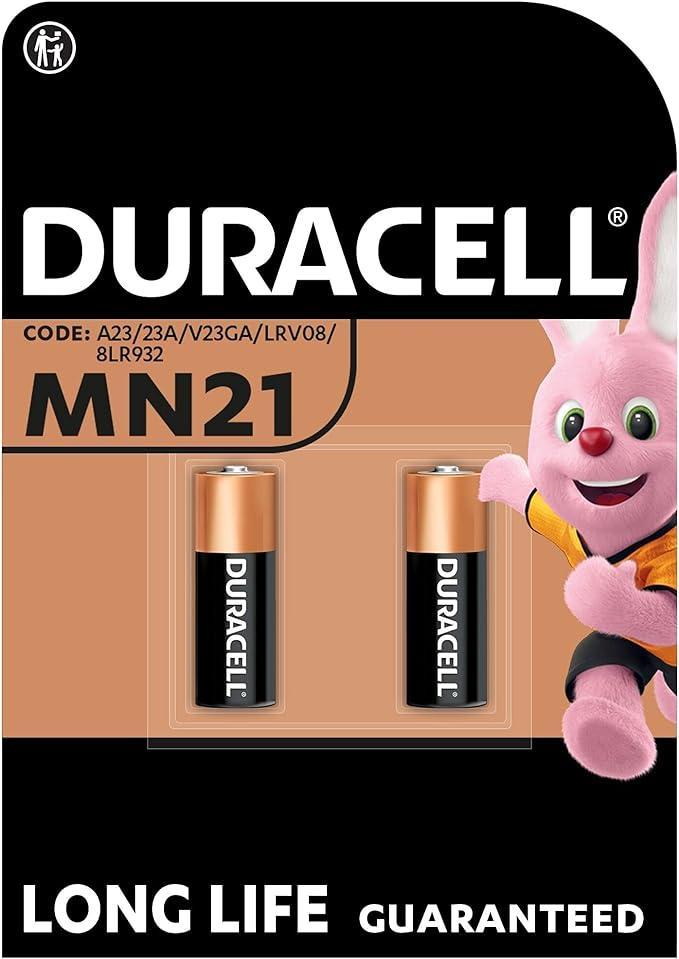Batterie alcaline Duracell MN21 da 12V blister da 2