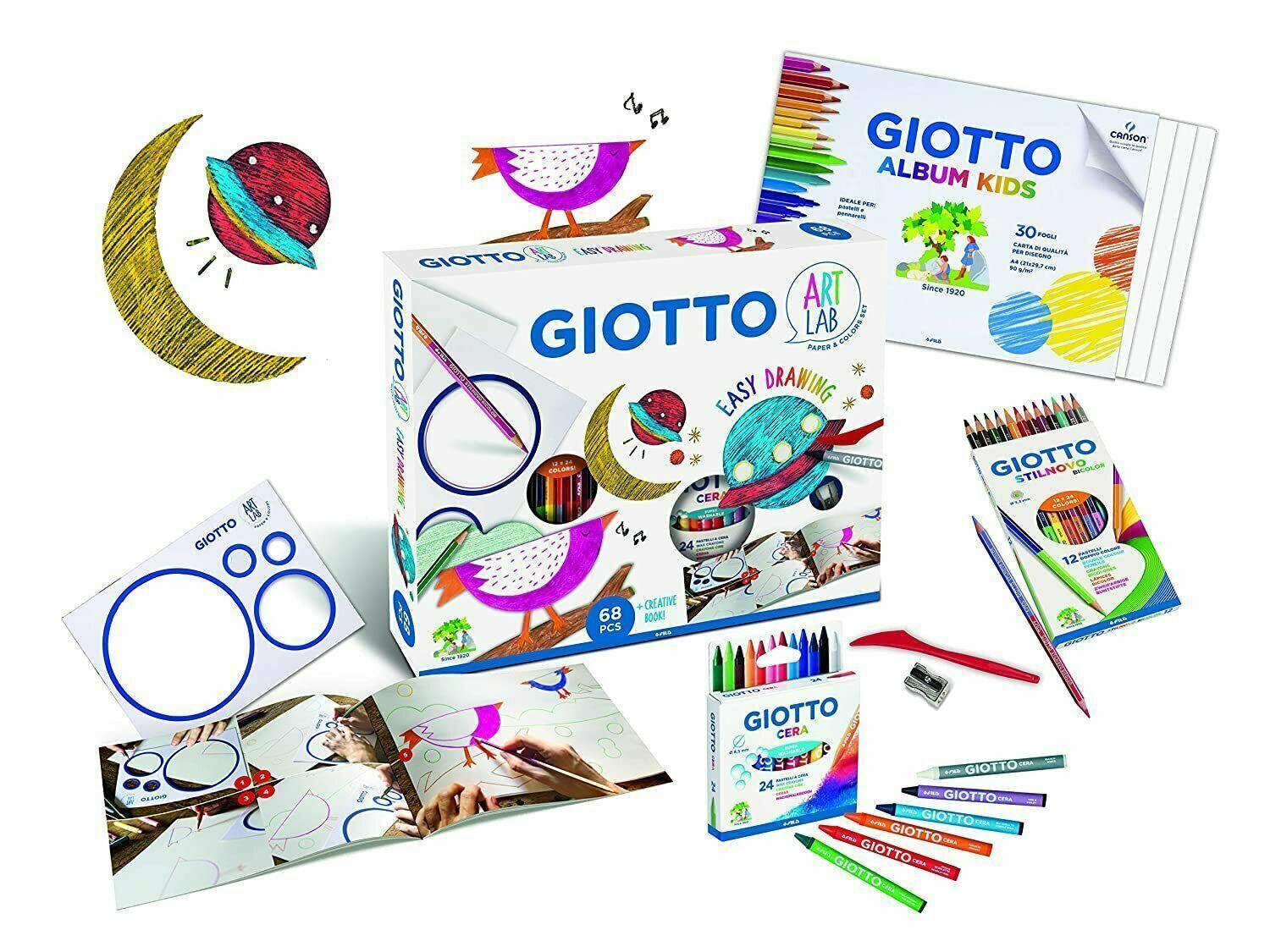 Set Giotto art lab easy drawing