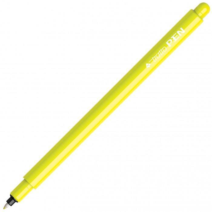 Penna Tratto pen giallo fluo confezione da 12