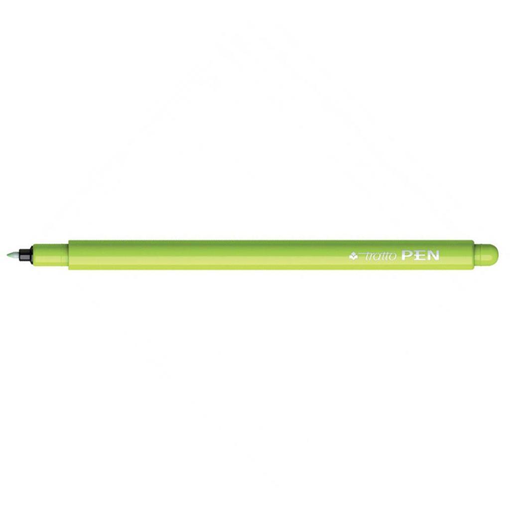 Penna Tratto pen metal verde primavera confezione da 12
