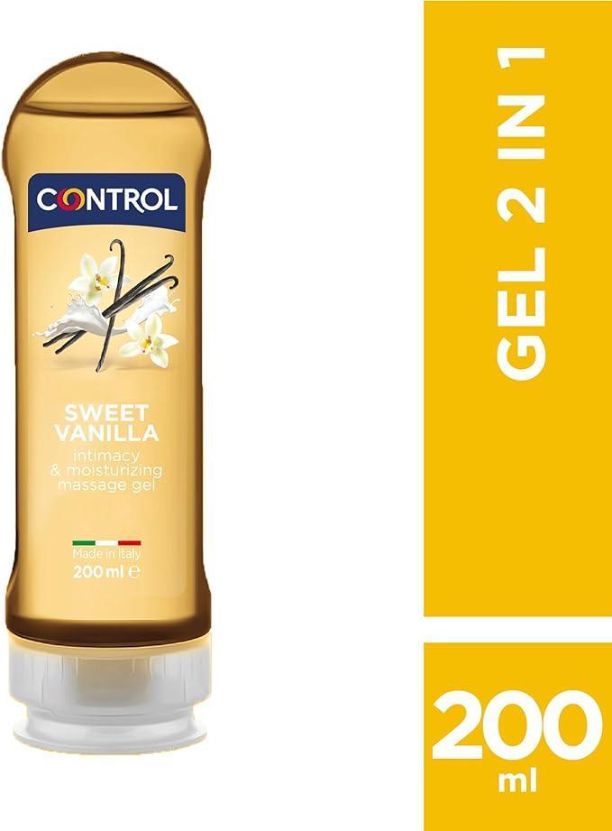 Gel massaggio 2 in 1 Control Sweet Vanilla 200ml