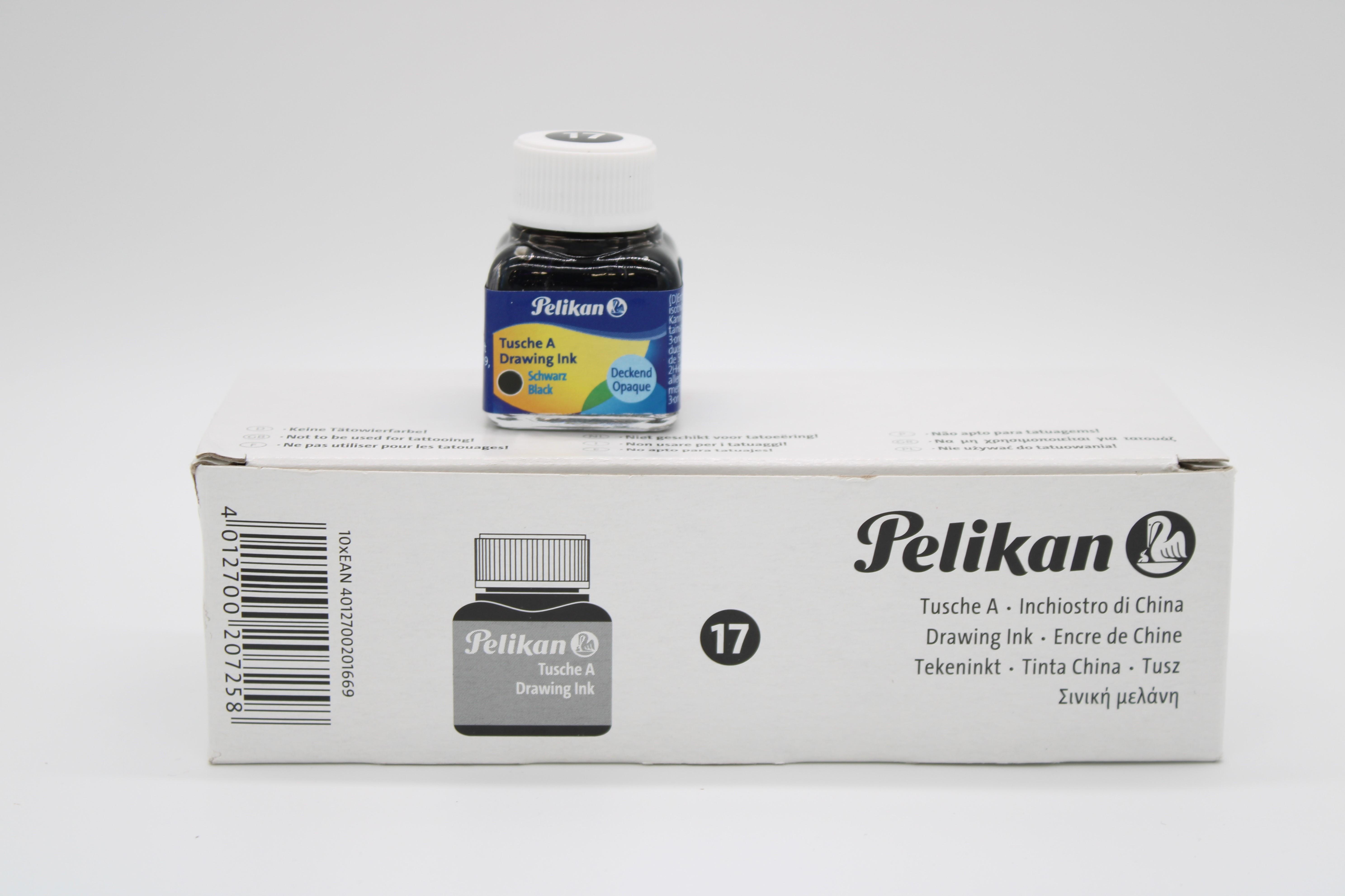 Inchiostro china Pelikan 10ML colore nero confezione da 10