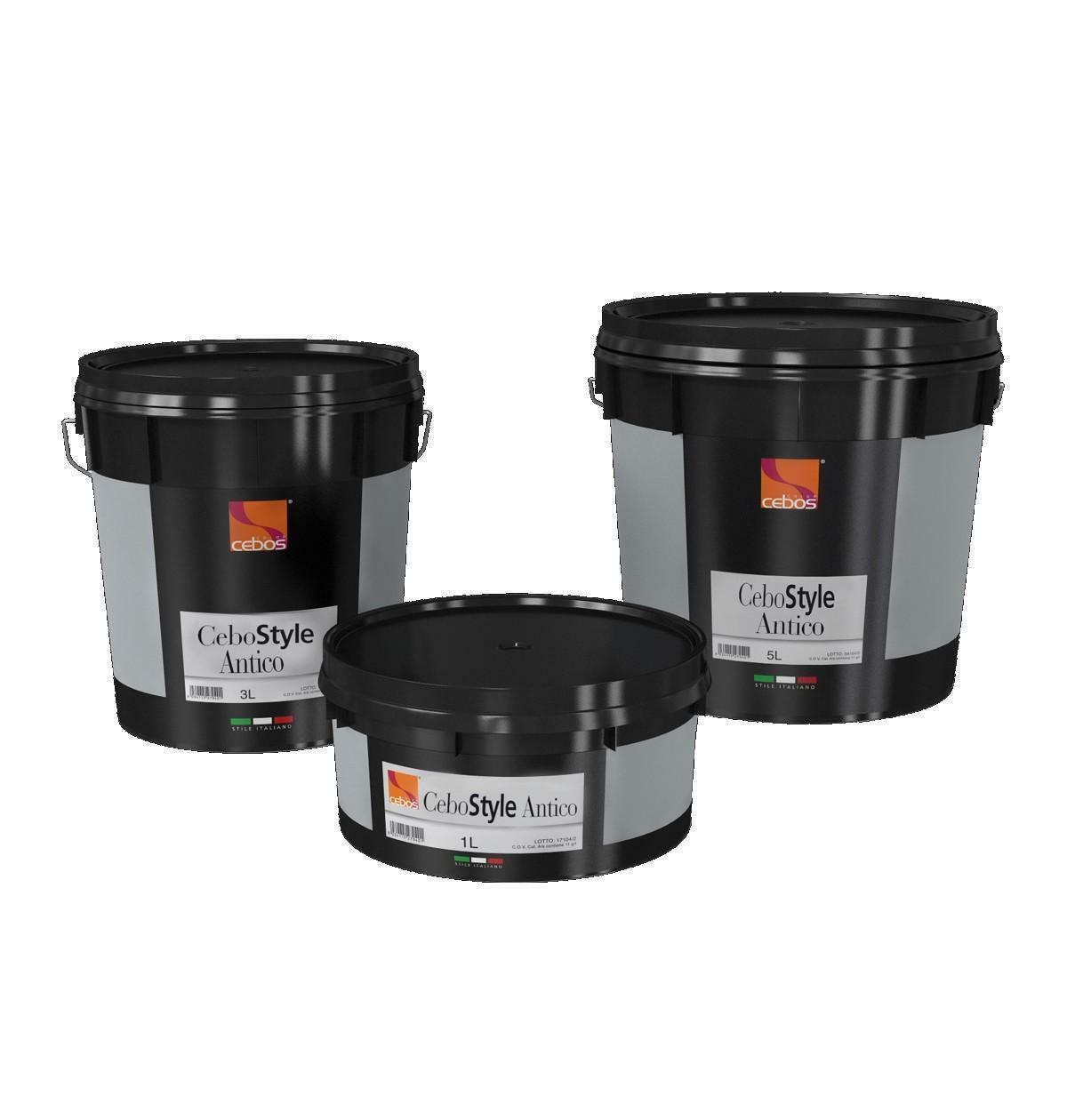 CEBOSTYLE ANTICO SILVER 1 LT FINITURA DALL'ASPETTO METALLICO