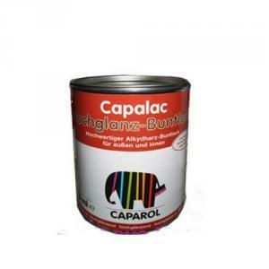 Capalac hochglanz-buntlack bianco 0,75 litri  smalto sintetico alta qualita' per interno e esterno