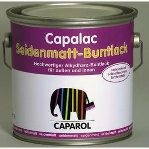 Capalac seidenmatt-buntlack bianco 0,75 litri smalto sintetico alta qualita' per ferro e legno finitura satinata