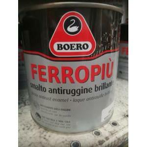 Ferropiu rosso italia 2,5 litri smalto per esterni ed interni