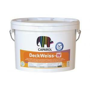 Deckweiss w 12,5 lt pittura lavabile e traspirante con protezione del film contro l'attacco di muffe e batteri