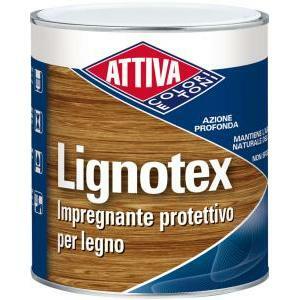 Lignotex impregnante per legno colore castagno 2,5 lt