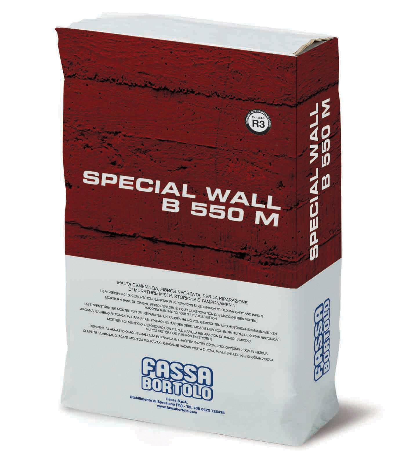 fassa special wall b 550m 25 kg cod.493 bc=48 cf