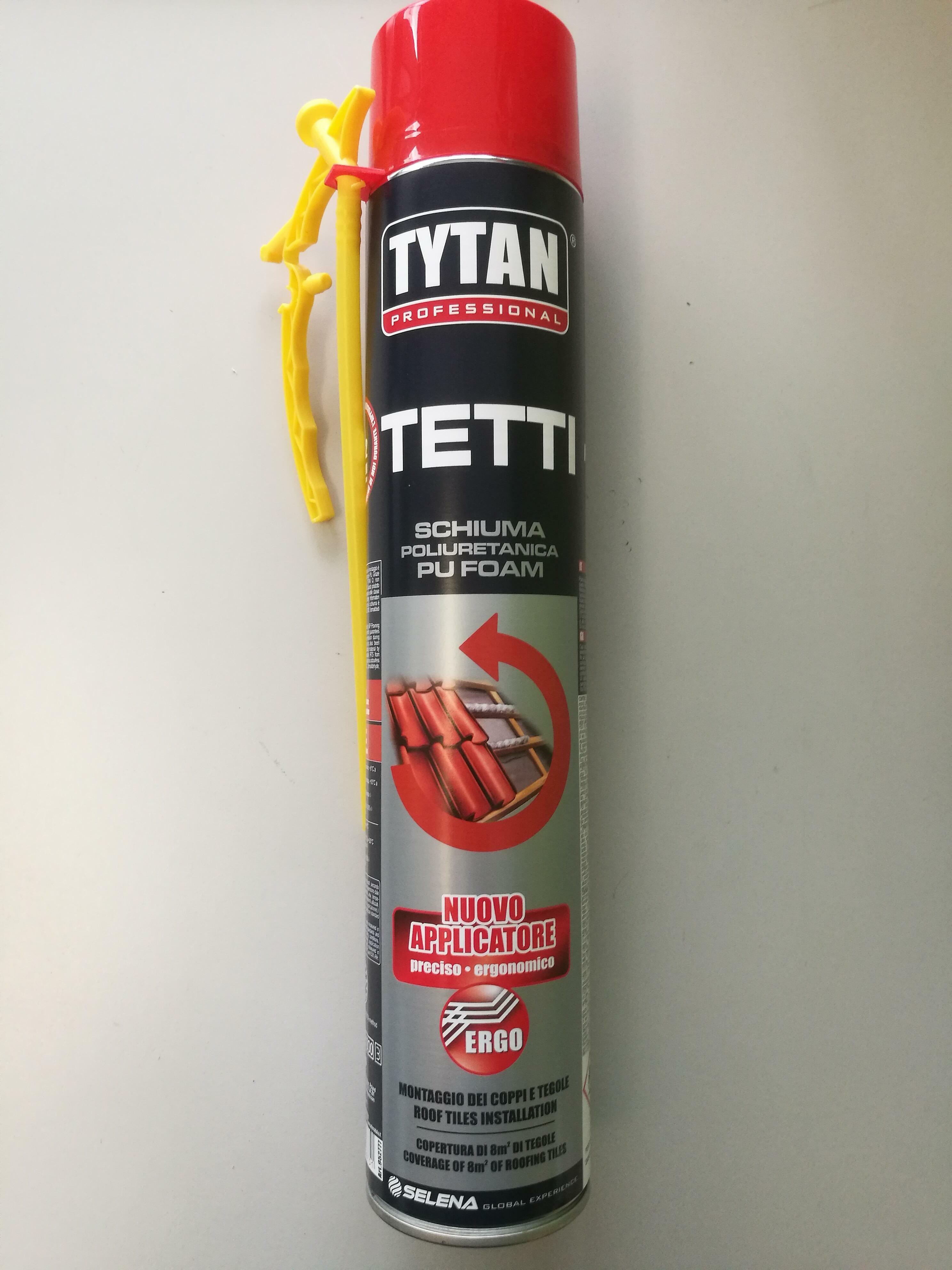tytan professional tytan professional schiuma poliuretanica per tetti manuale 750 ml