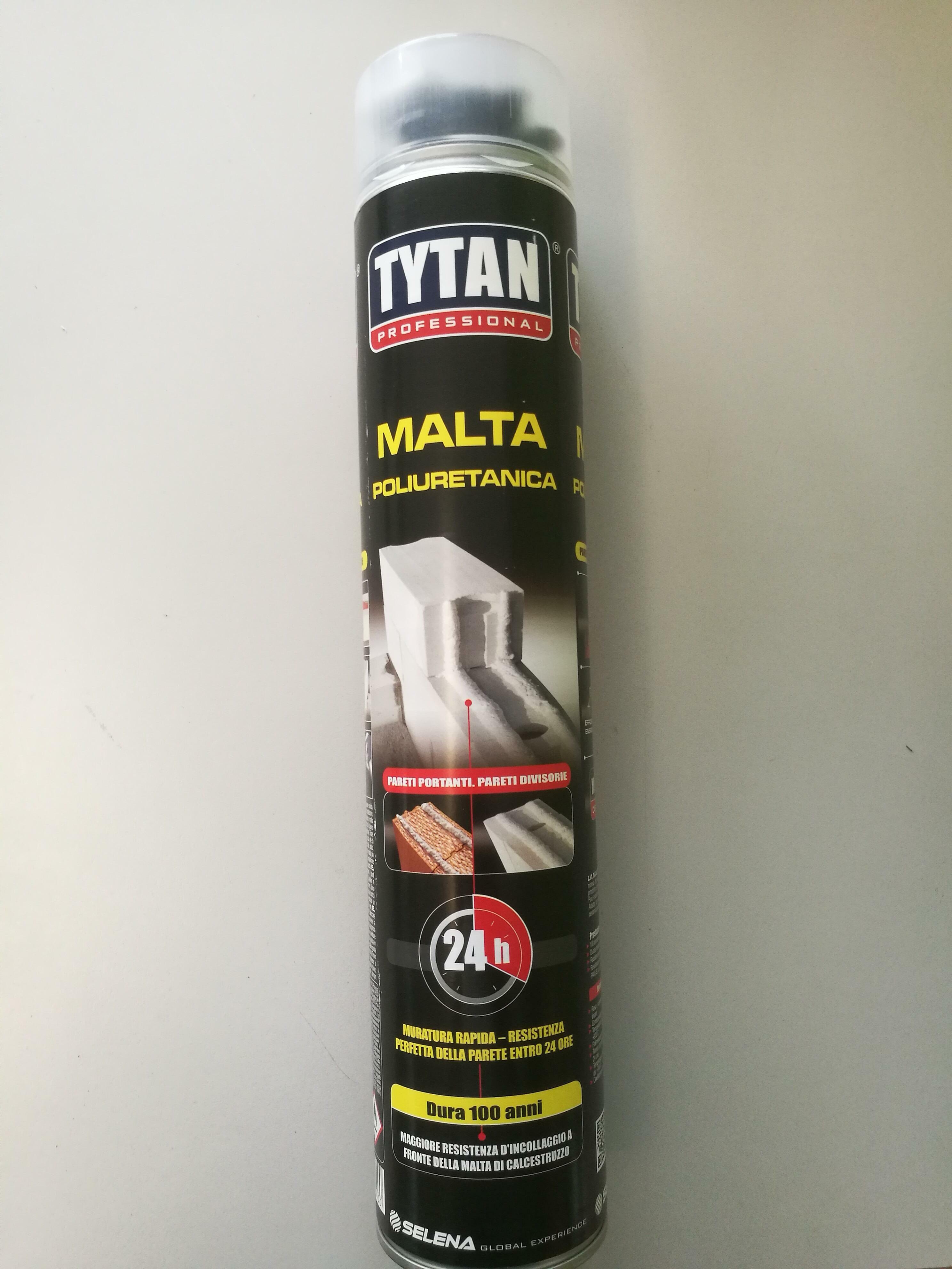 tytan professional tytan professional malta poliuretanica per pistola 880 ml per la costruzione di muratura