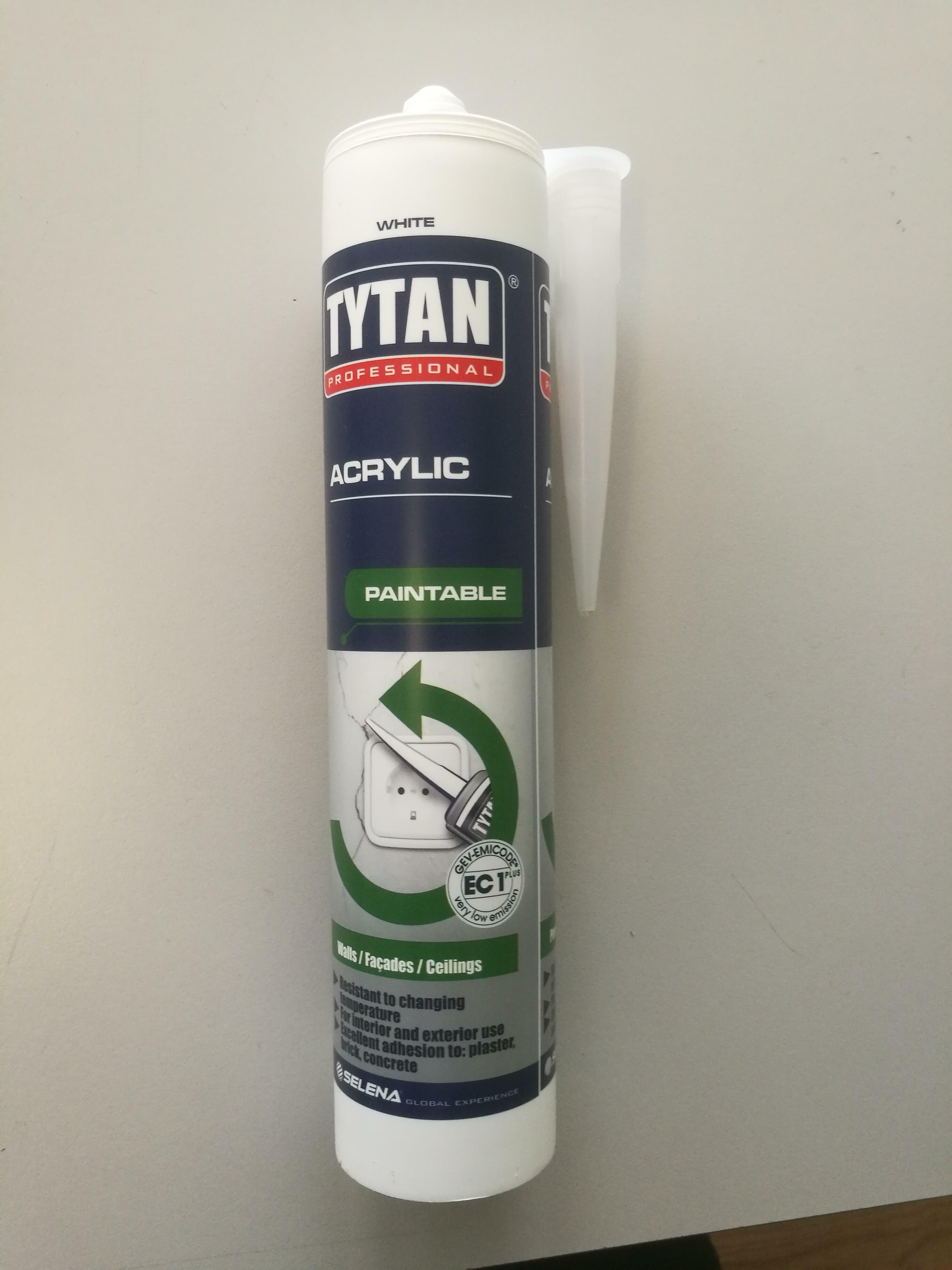 tytan professional tytan professional silicone acrilico bianco 300 ml