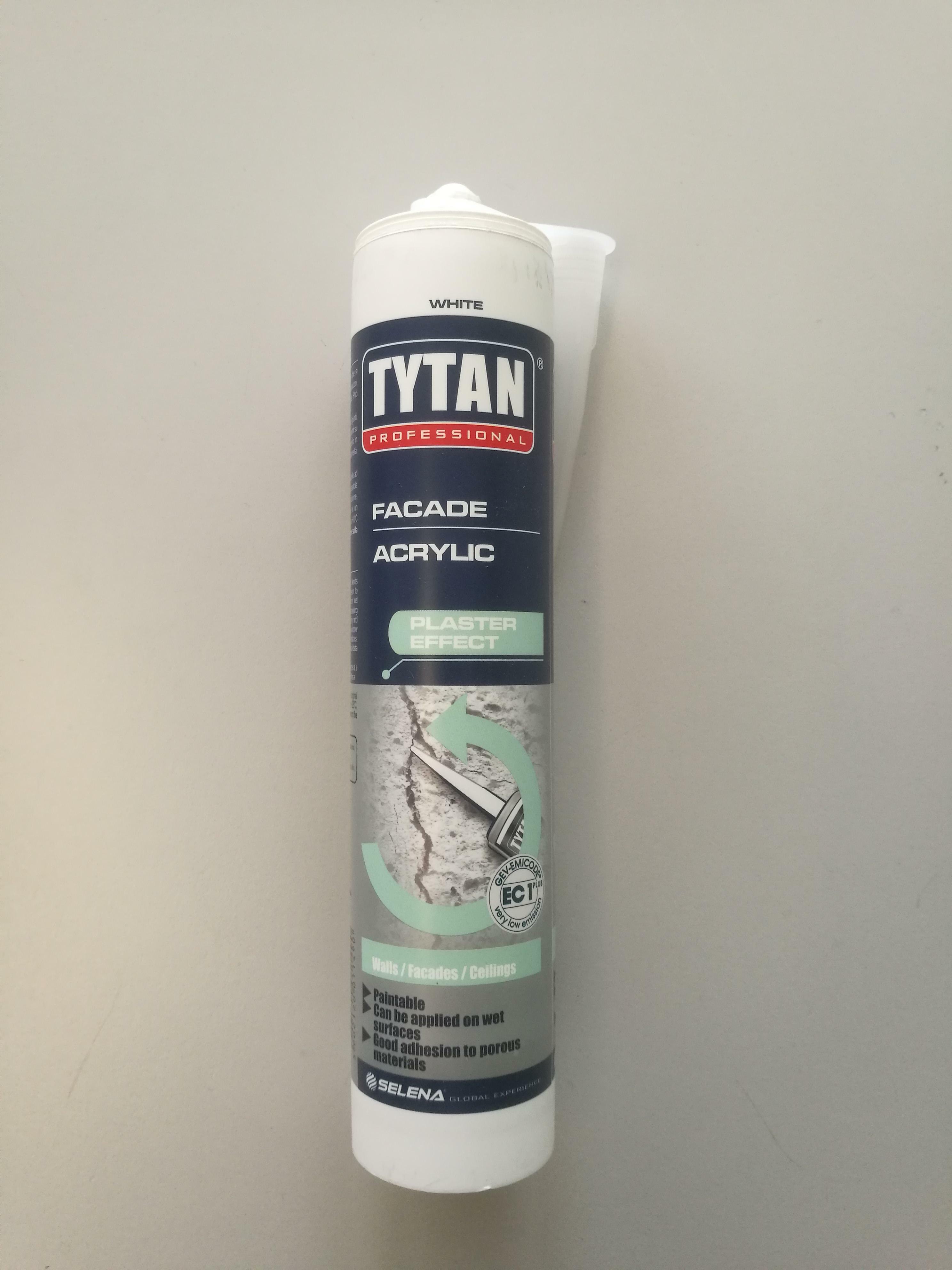 tytan professional tytan professional silicone acrilico ruvido bianco 300 ml