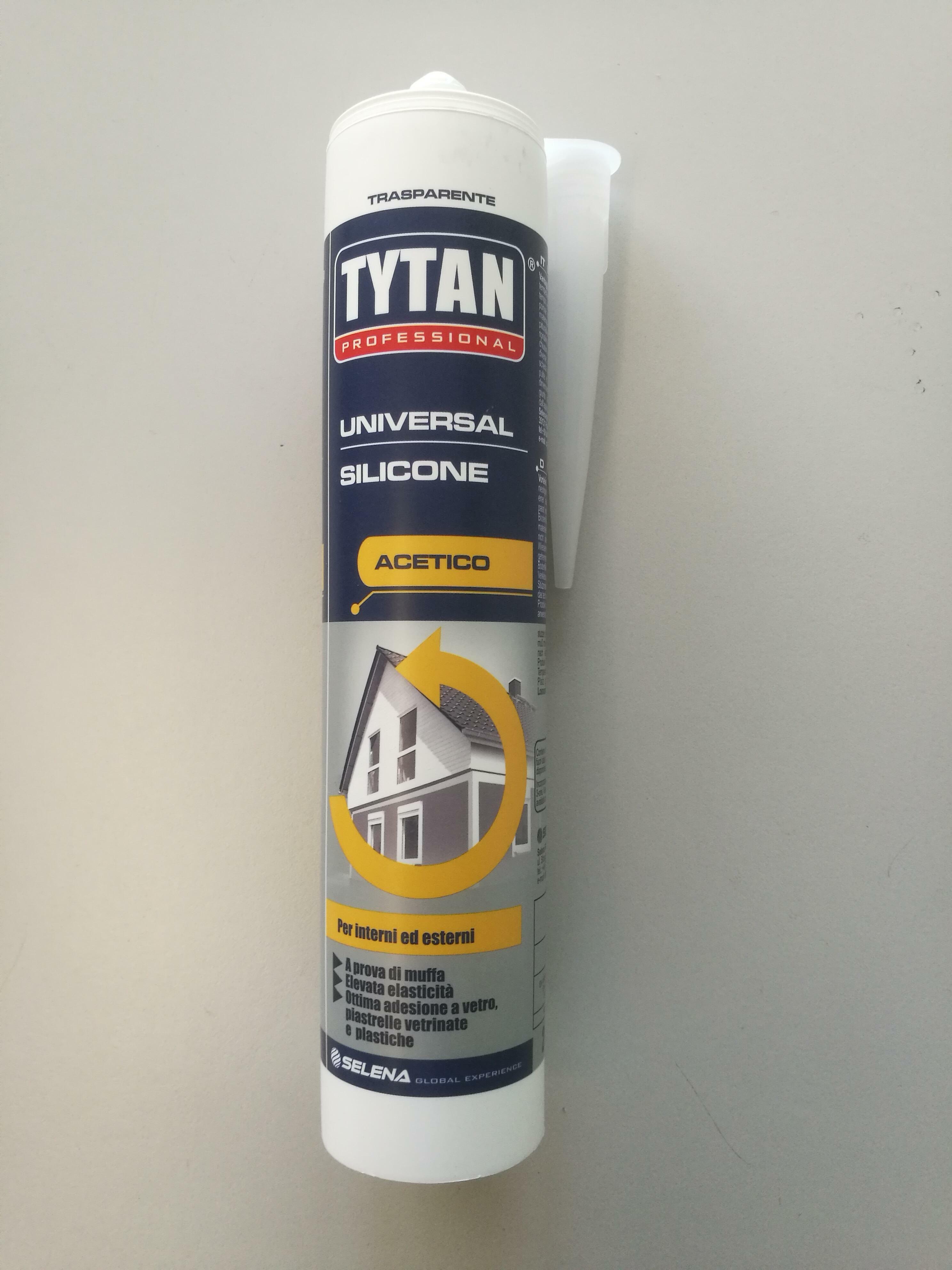tytan professional tytan professional silicone universale trasparente acetico 280 ml