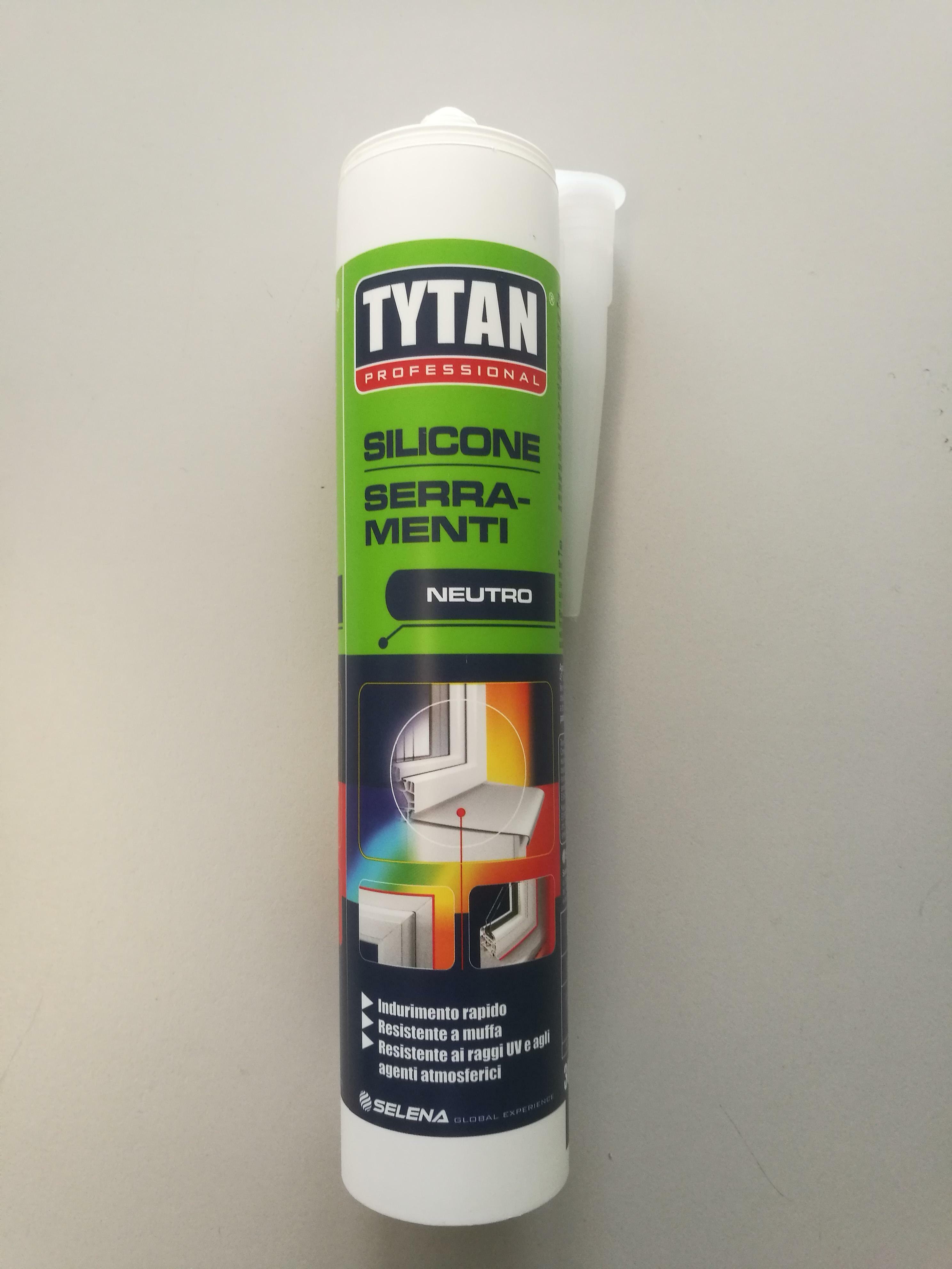 tytan professional tytan professional silicone neutro per serramenti bianco 300 ml
