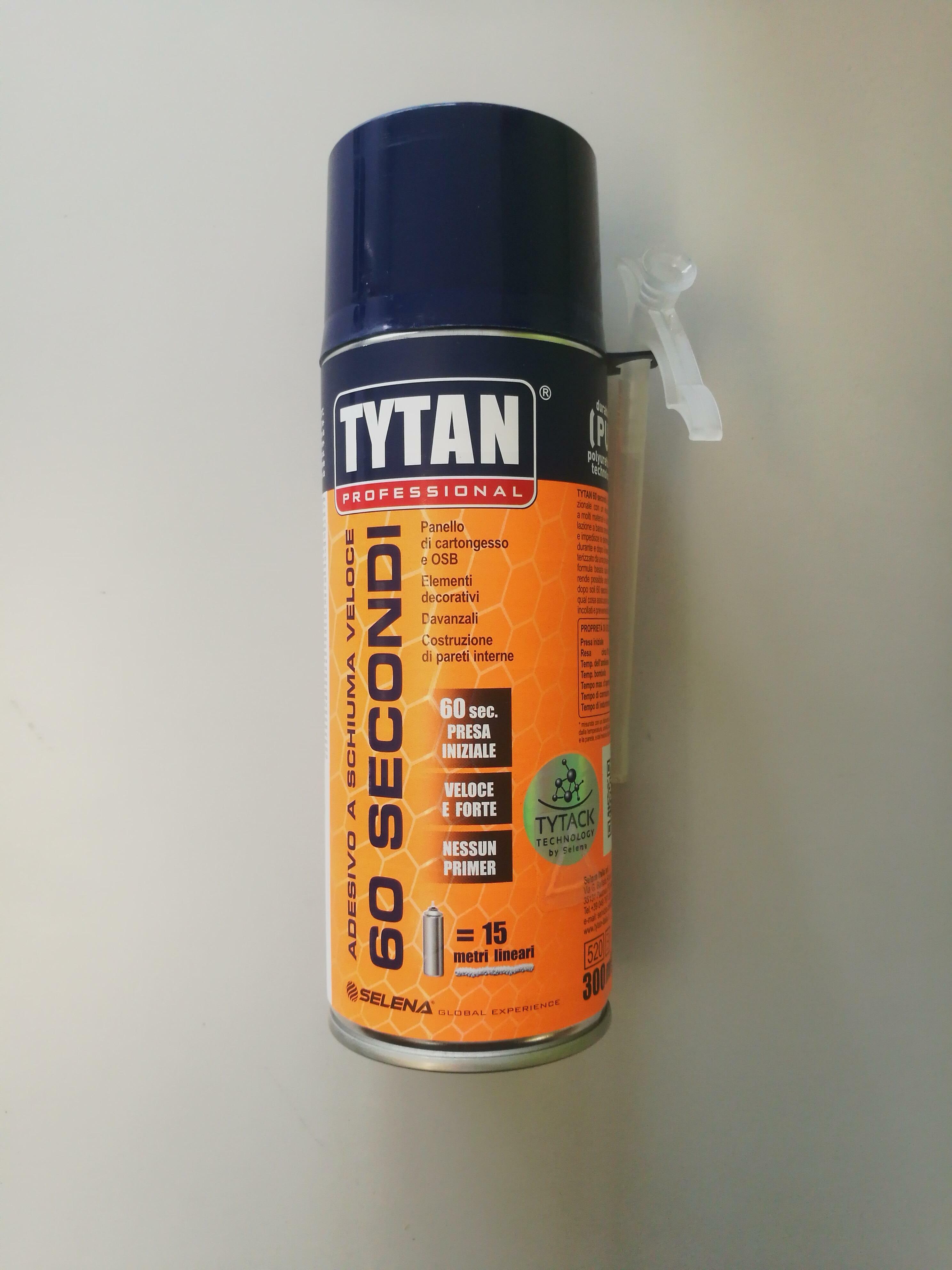 tytan professional tytan professional tytan prof.adesivo a schiuma veloce 60sec. 750ml cod.92932