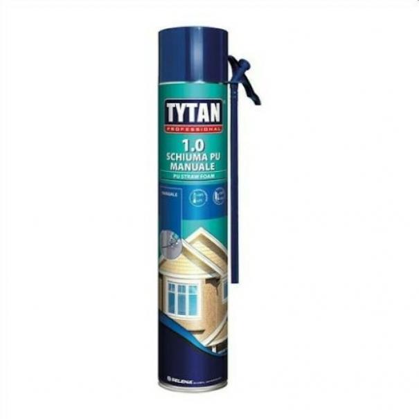 tytan professional tytan professional schiuma poliuretanica universale manuale 750 ml