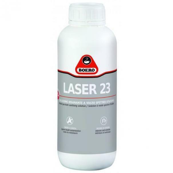 boero boero laser 23 detergente antimuffa 1 lt soluzione risanante a vasto spettro d’azione specifica per contrastare e inibire la proliferazione dei più svariati tipi di muffa