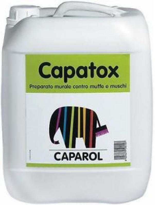 caparol caparol capatox  10 litri disinfettante e antimuffa per pareti interne ed esterne