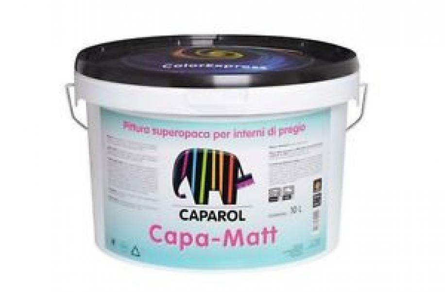caparol caparol pittura lavabile traspirante super opaca capa-matt bianco/base 1 1 litro