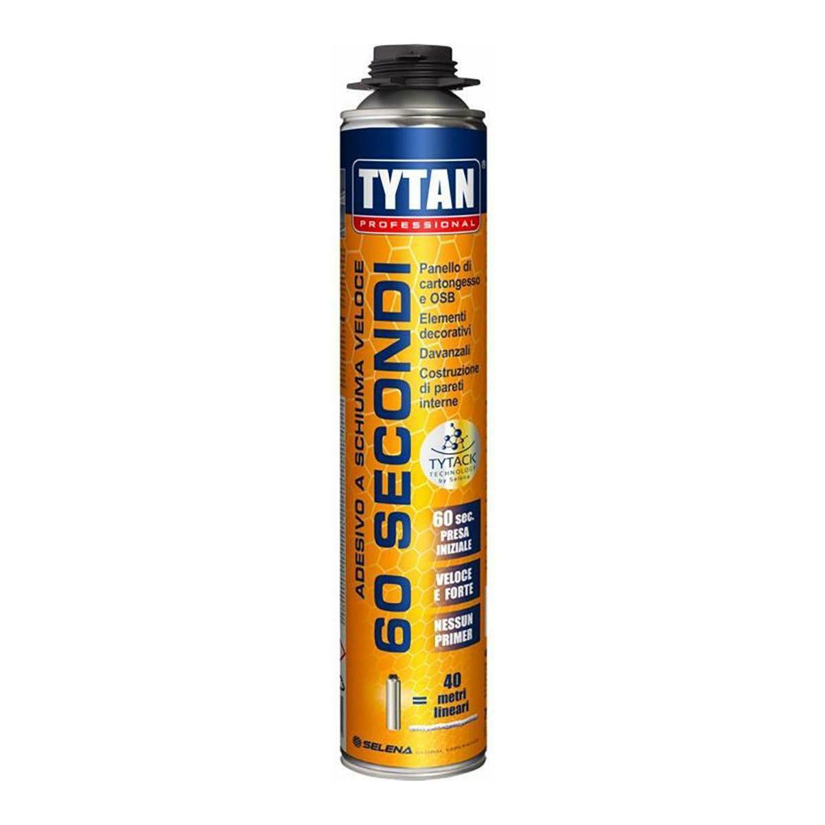 tytan professional tytan professional tytan prof.adesivo a schiuma veloce 60sec. 750ml cod.92932