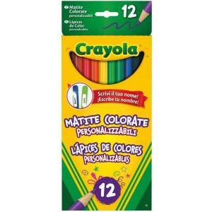 12 matite colorate personalizzabili