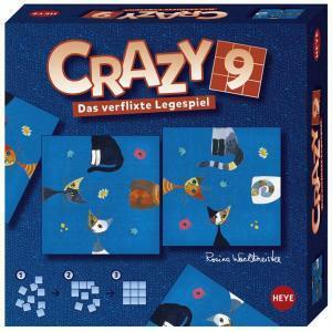 Puzzle crazy 9 pz - gatti