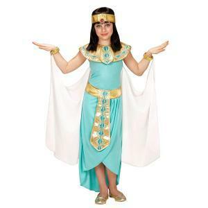 Costume regina egiziana taglia 4/5 anni