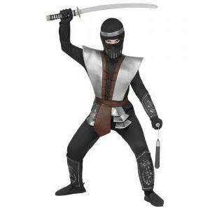 Costume master ninja taglia 5/7 anni