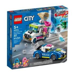 City 60314 furgone dei gelati e polizia