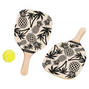 Racchettoni in legno con pallina tennis