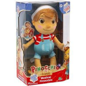 Pinocchio peluche musicale cm 36