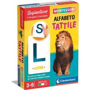 Montessori alfabeto tattile