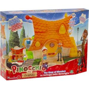 Pinocchio casa con 2 personaggi