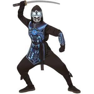 Costume cyber ninja taglia 5/7 anni