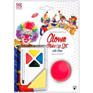 Set make up clown con naso