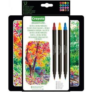 Crayola signature pennarelli doppia punta 32pz