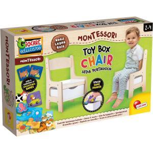 Montessori sedia portagiochi