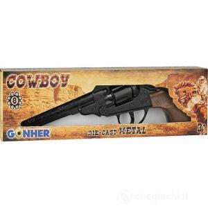 Pistola cowboy metal